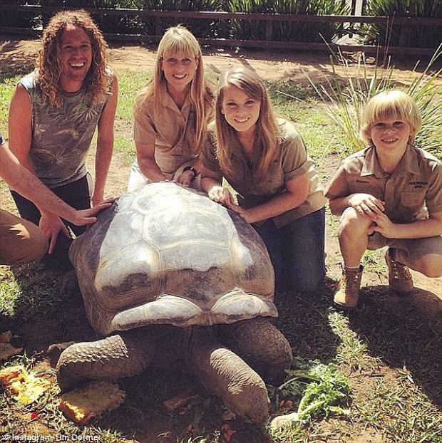 Terri Irwin with Her Family at Australia Zoo