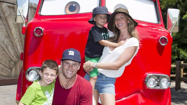 Tom Brady With His Family