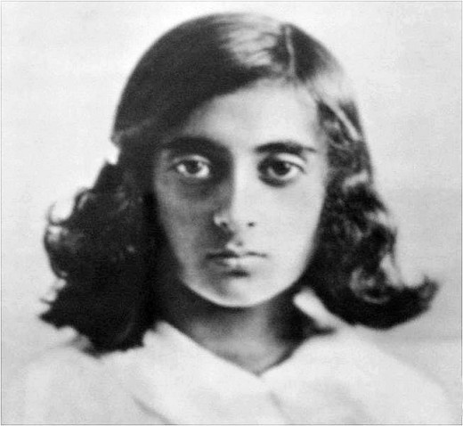 Indira Gandhi Childhood Photo