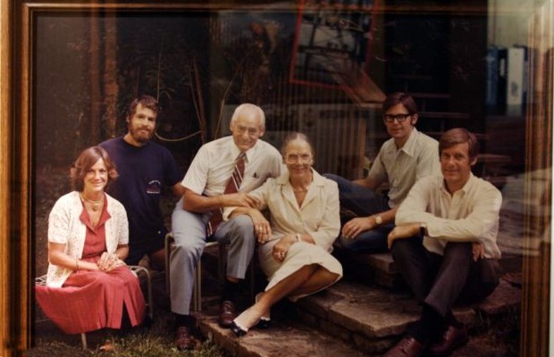 Young Jim Walton with Parents Sam and Helen, brothers John and Rob and with Sister Alice