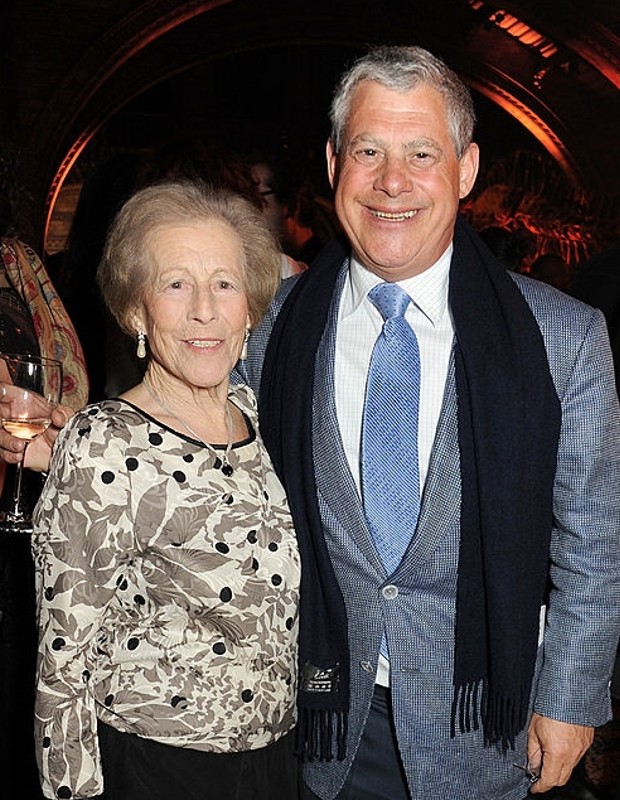 Cameron Mackintosh with His Mother Diana Gladys Tonna