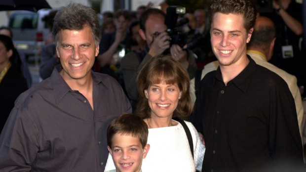 Mark Spitz's family at an event