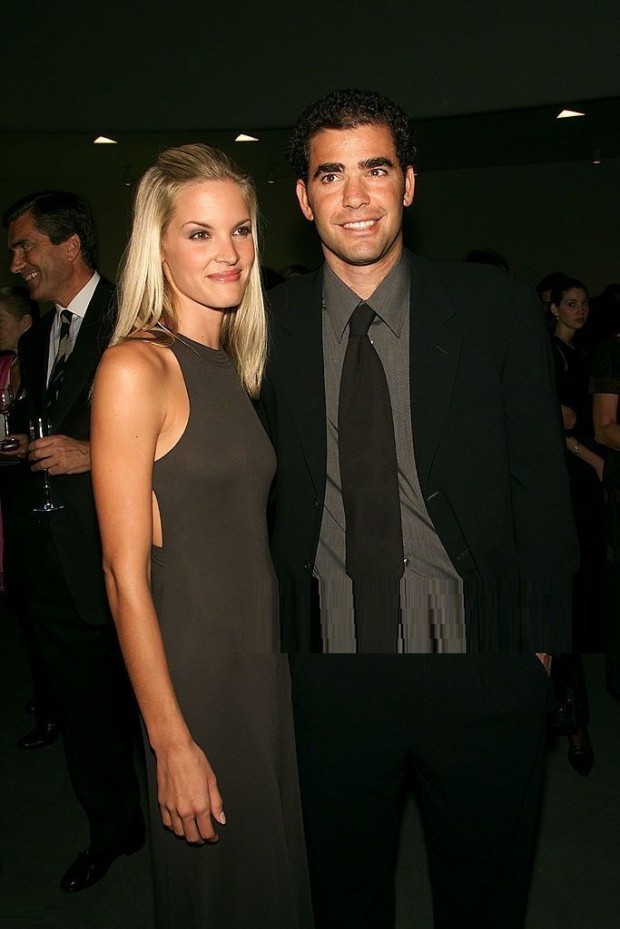 Bridgette Wilson and Pete Sampras