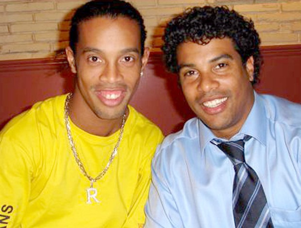 Ronaldinho and his brother Roberto