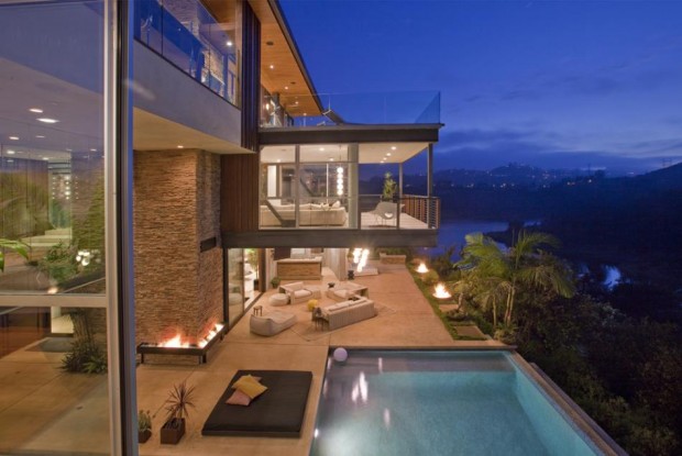 A Great View of Justin's House