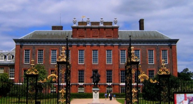 Gateway of Kensington Palace In London