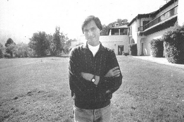 Steve Jobs at His Woodside Mansion