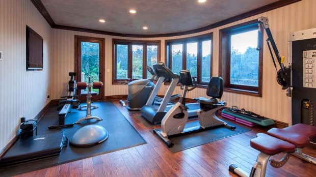 Kobe's Gym in his Home