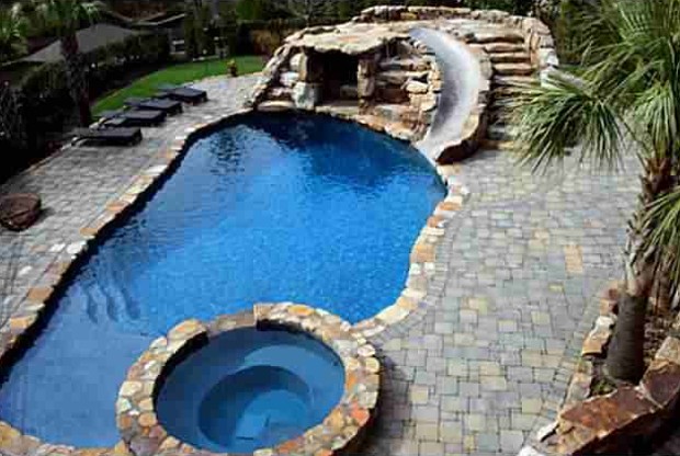 Swimming Pool Inside Of House