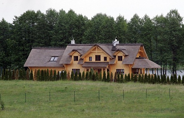 Robert Lewandowski house in Poland