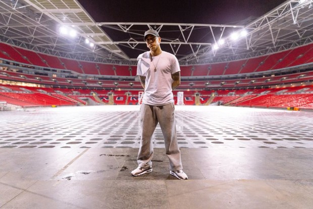 Eminem at Wembley Stadium