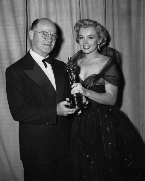 Marilyn Monroe with Thomas T. Moulton