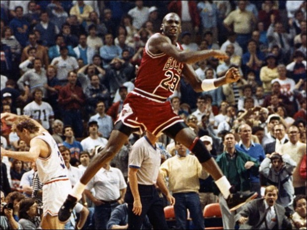 Michael Jordan's Celebration