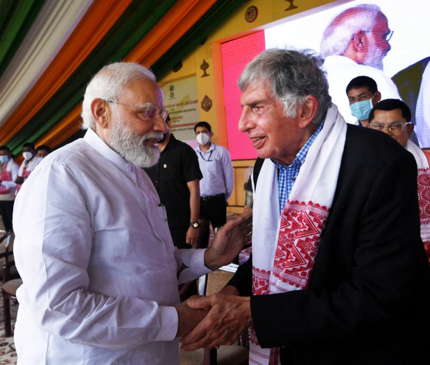 PM Modi Speaks to Noel Tata Expresses Grief on Ratan Tata's Passing