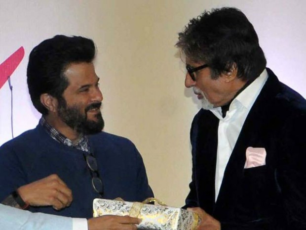 Anil Kapoor with Amitabh Bachchan