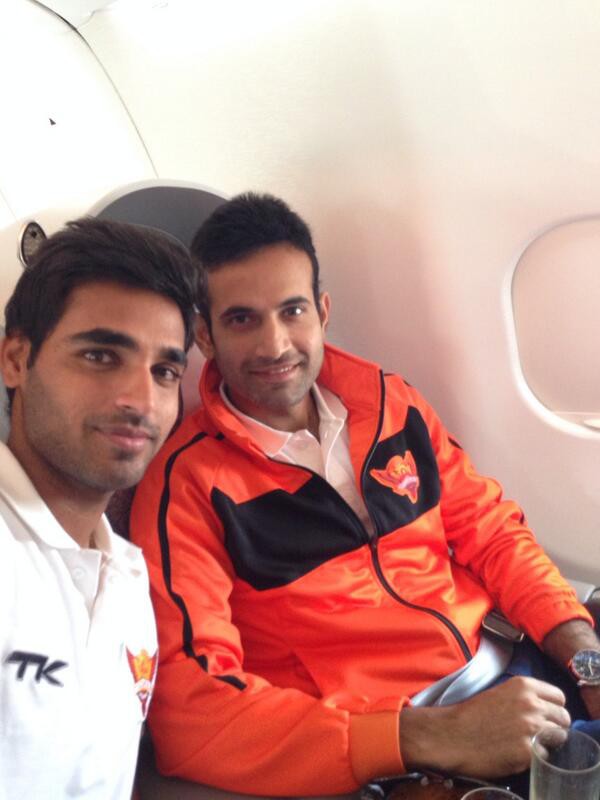 Bhuvi and Irfan Pathan