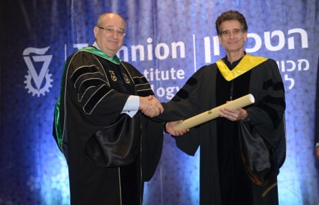 Technion Honors Dean Kamen with Honorary Doctorate