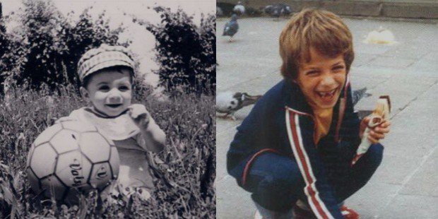 Alessandro Del Piero in his childhood