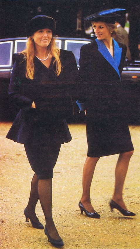 Princess Diana and Sarah Ferguson