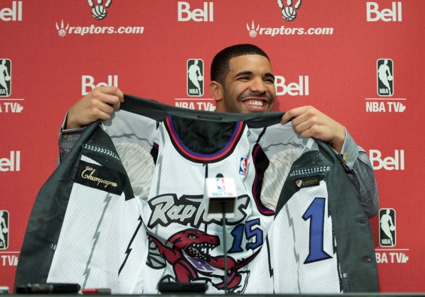 Drake Launching Raptors Jerrsey