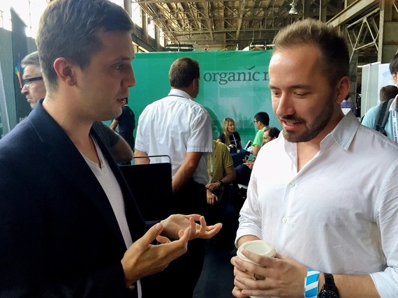 Drew Houston during an interview