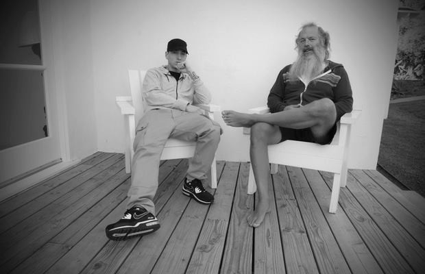 Eminem and Rick Rubin