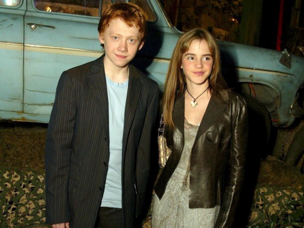 Emma Watson and Rupert Grint