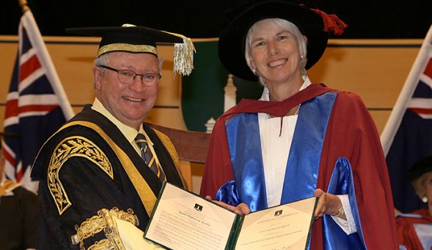 Gail Kelly receives Doctor of Business honoris causa