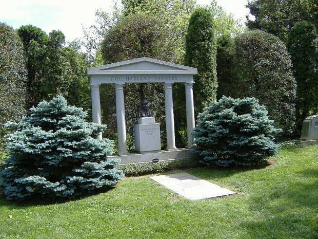 Grave of Colonel Sanders