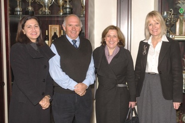 Maria Ramos With Cheryl de la Rey, Piet Botha,  Carolina  Koornhof