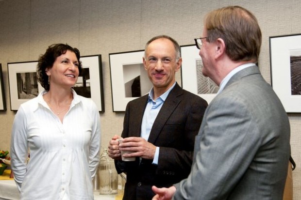 Michael Moritz With Elizabeth Watkins and Sam Hawgood