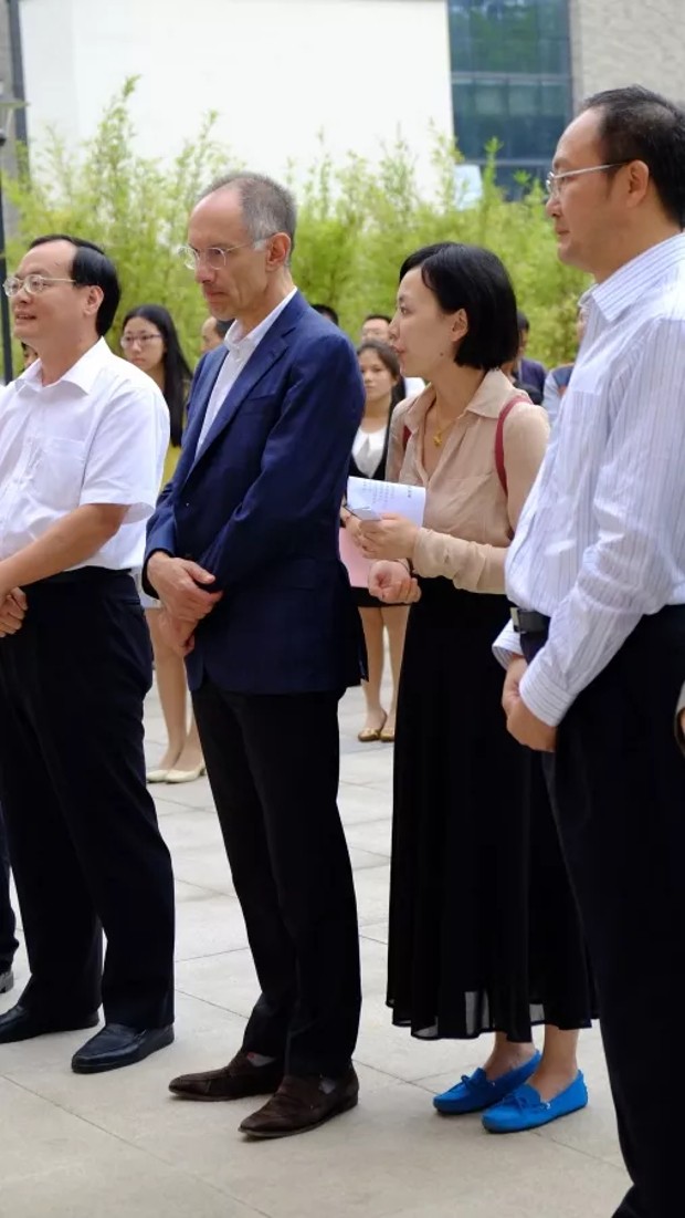 Michael Moritz Chairman of Sequoia Capital, at Opening Ceremony of Songshan Lake Robotics