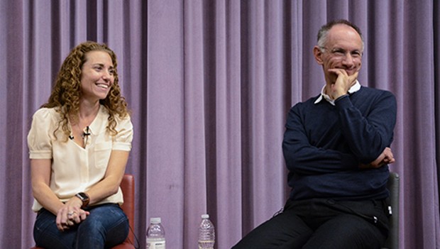 Michael Moritz and Lisa Sugar