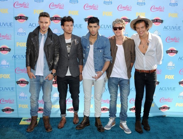 One Direction Group Arrivals at the Teen Choice Awards