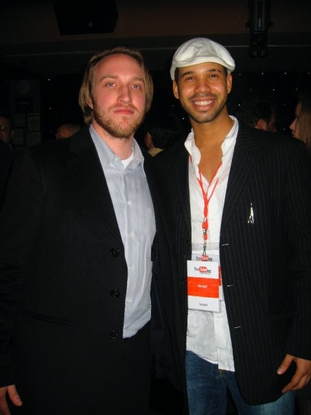 Youtube Co Founder Chad Meredith with Iman Crosson