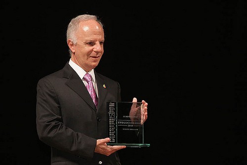 Miguel Krigsner With Award