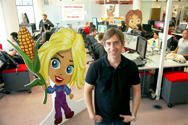 Mark Pincus In His Office