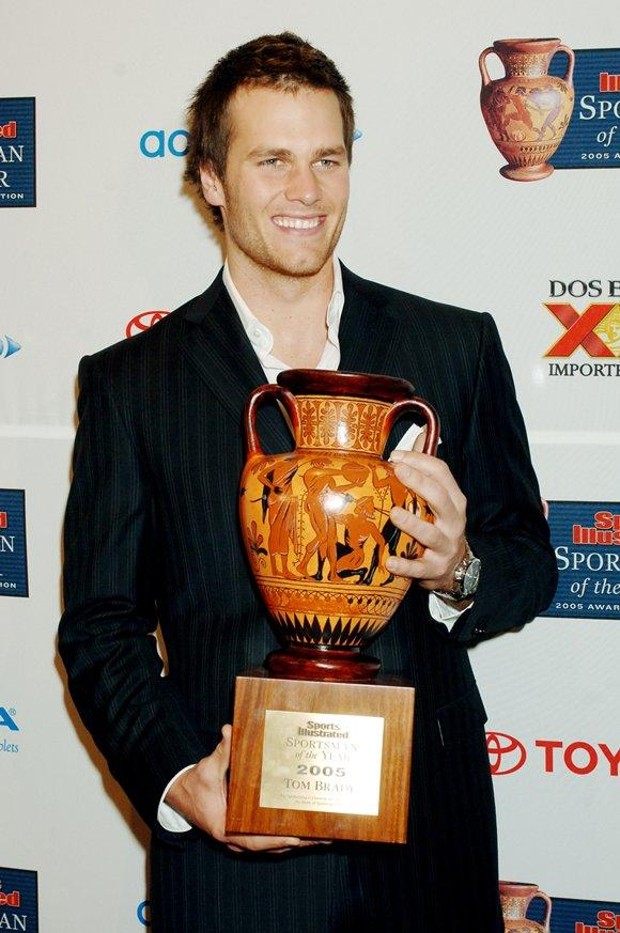 Tom Brady Receives Sportsman of the Year Award