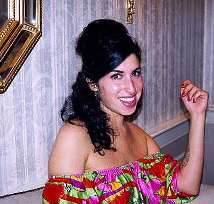 Young Woman Amy Winehouse