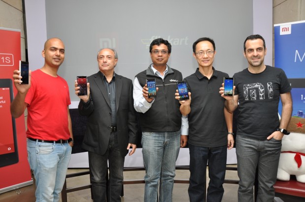 Sachin Bansal at Xiaomi Phones Launch in India