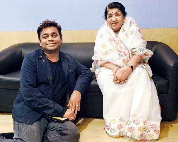 Rahman with Indian Legendary Singer Lata Mangeshkar
