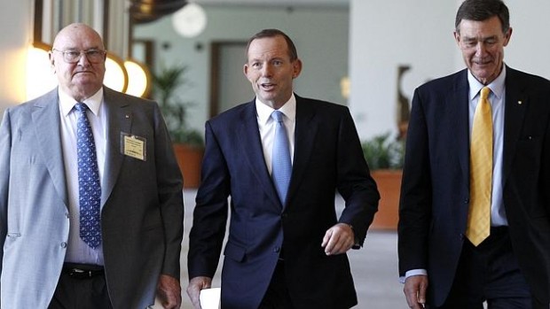 Linsdayfox with Prime minister Tony Abbott