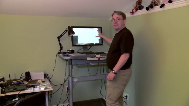 Linus Benedict Torvalds at Linus WorkShop