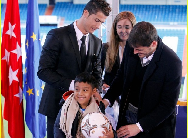 Ronaldo at One Toy One Hope Charity Event