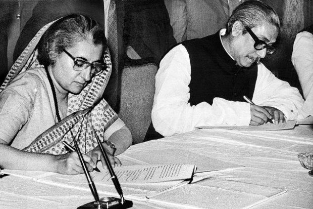 India and Bangladesh Sign a Friendship Treaty