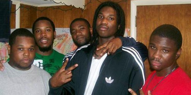 Meek Mill  with his Group Called Bloodhoundz