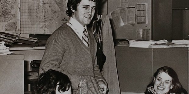 As a journalist with colleagues at The Sunday Times in London in the 1970s