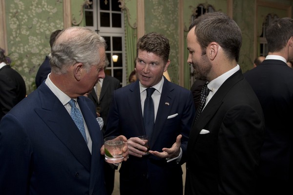 Tom Ford, Prince Charles With Matthew Barzun