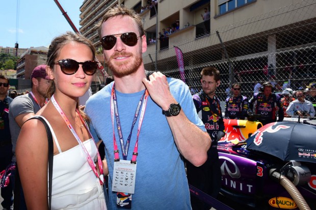 Michael Fassbender with His Partner Alicia Vikander