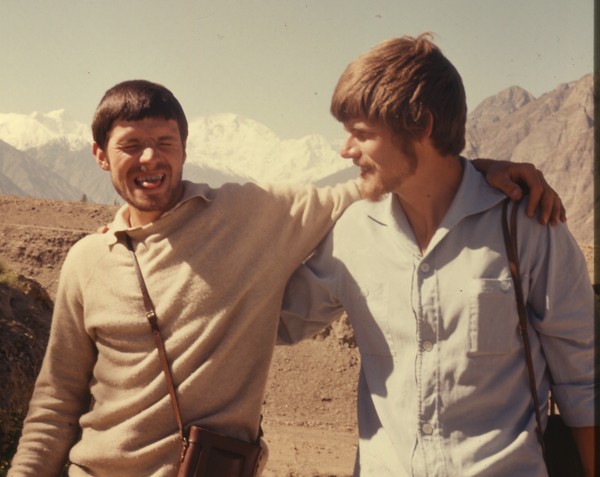 Reinhold Messner with Gunther (1970)